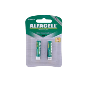 PILHA RECARREGÁVEL ALFACELL 1.2V AAA 1200MAH ALPR62014