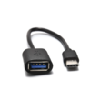 ADAPTADOR OTG TIPO-C MACHO X USB FEMEA 15CM KP-AD120