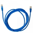 CABO DE REDE CAT5E C/RJ45 5 METROS AZUL PC-ETHU50BL