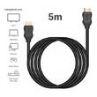 CABO HDMI 5M TOMATE MHD-4025 2.0 4K