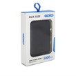 CARREGADOR PORTÁTIL POWER BANK 5000MAH MAX-0529 IT BLUE