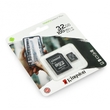 CARTÃO DE MEMÓRIA KINGSTON MICRO SD 32GB CLASS 10/C