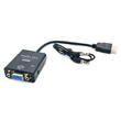CONVERSOR HDMI PARA VGA COM ÁUDIO DESBLOQUEADO EXBOM CC-HVA100