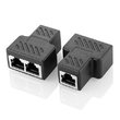 DIVISOR/ DUPLICADOR  PARA CABO DE REDE RJ45 METAL