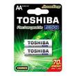 PILHA AA RECARREGÁVEL - TOSHIBA TNH-6GAE-2C - NI-MH/1.2V